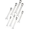 Dynamic Tools 8Pcs SAE Reversible, Combo Ratcheting Wrench Set, 5/16" - 3/4" D076601